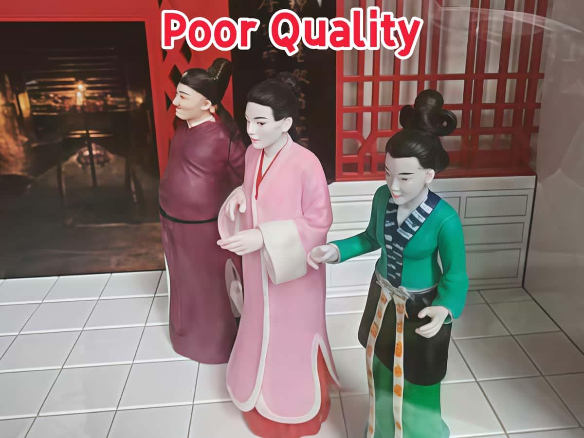 Wuliangye original product with terrifying zombie-like expression