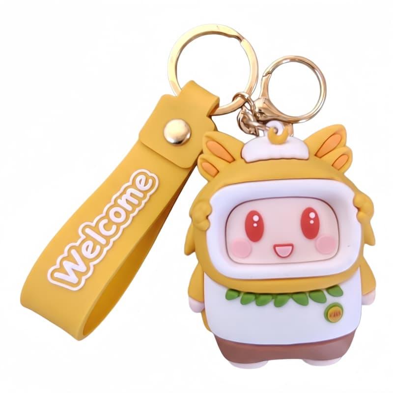 Flexible Rubber Keychains & Ornaments — custom product by Resin Factory